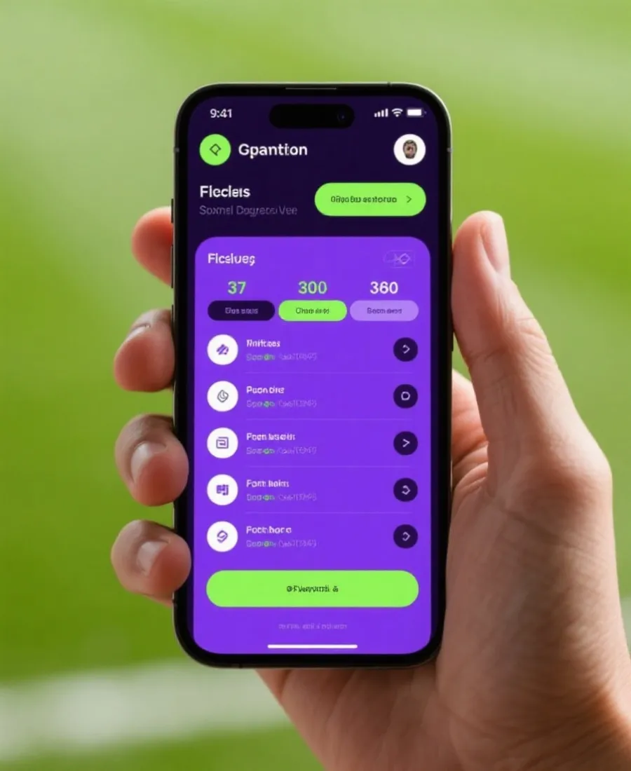 移动端APP界面示意图
