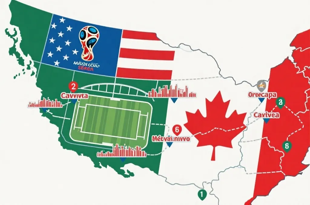 2026世界杯小组赛美加墨在哪举办？一文看懂三国赛区、球场与分组逻辑